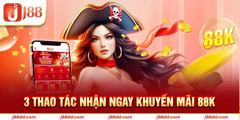 Tiến hành nhận khuyến mãi 88K